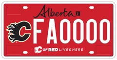 Calgary Flames Specialty Plate